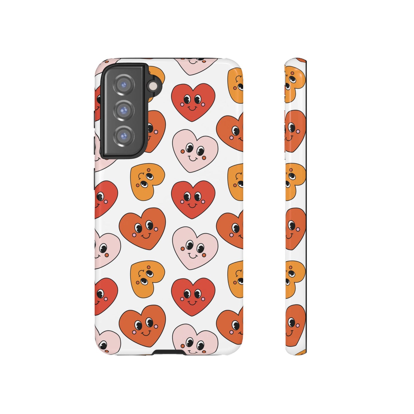 Smiley Heart Faces Samsung Case
