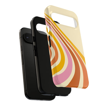 Retro Wave Swirl Google Pixel Case