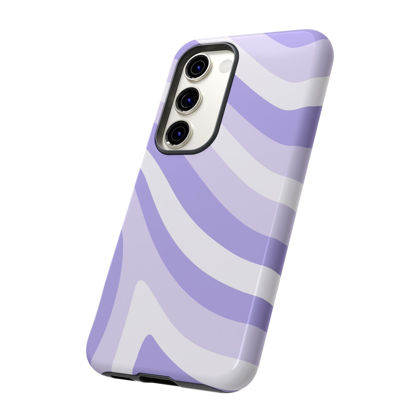 Lavender Wave Abstract Samsung Case