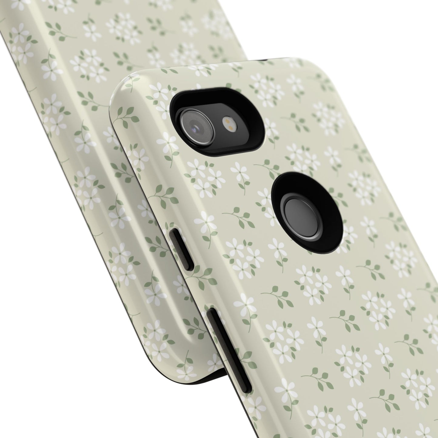 Beige Daisy Bloom Google Pixel Case