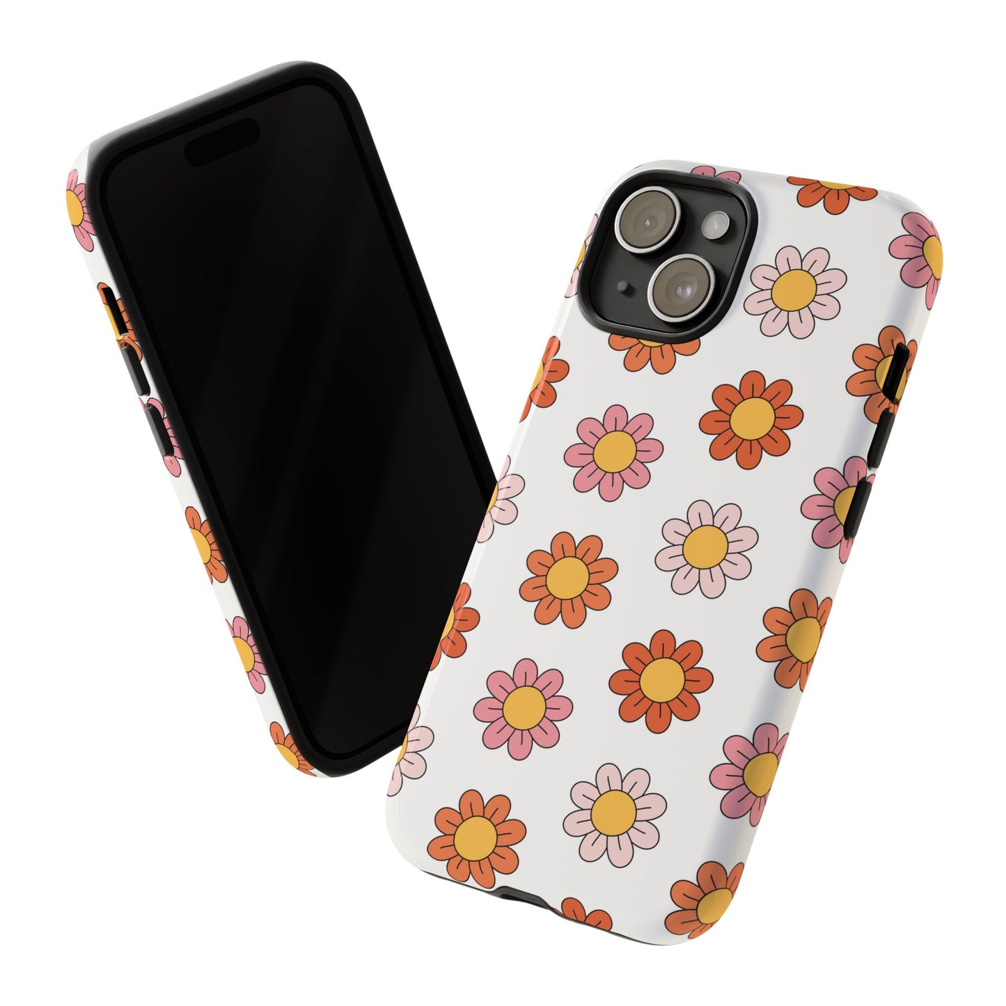 Retro Daisy iPhone Case