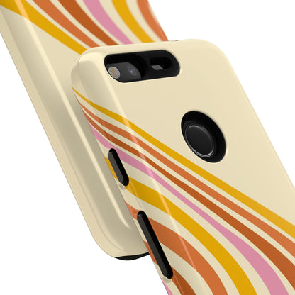 Retro Wave Swirl Google Pixel Case