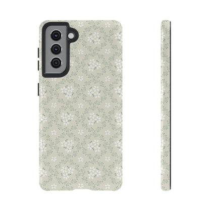 Vintage Daisy Wreath Samsung Case
