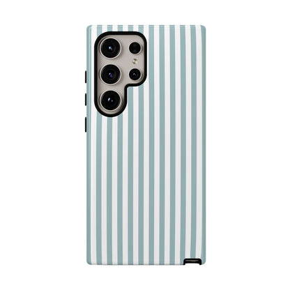 Blue & White Stripe Samsung Case