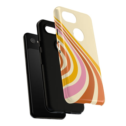 Retro Wave Swirl Google Pixel Case