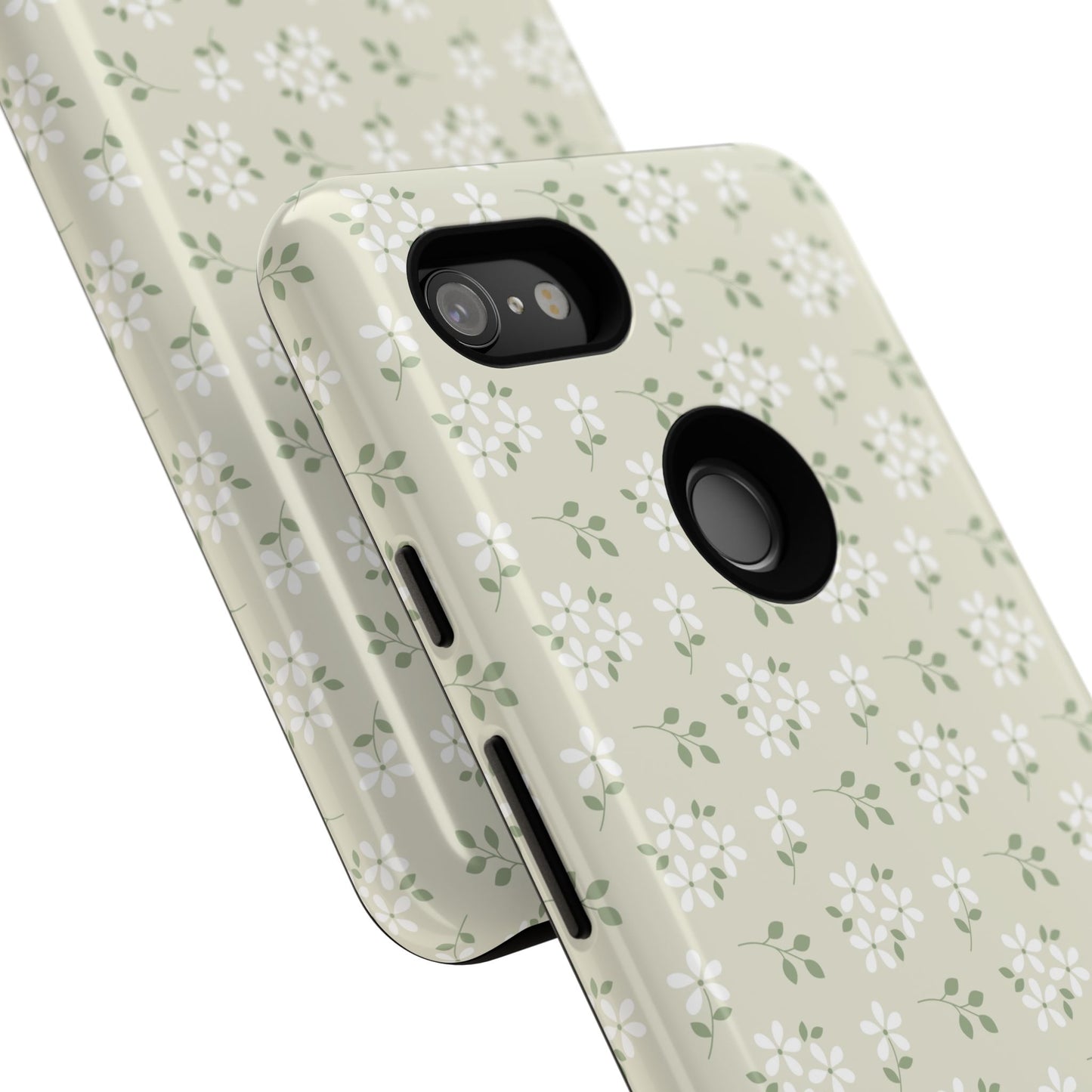 Beige Daisy Bloom Google Pixel Case