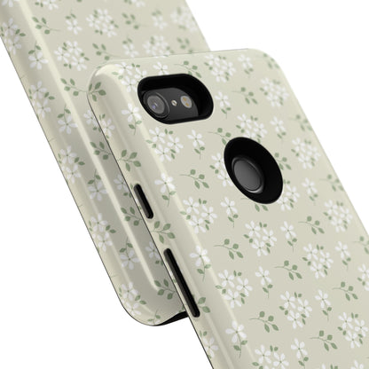 Beige Daisy Bloom Google Pixel Case