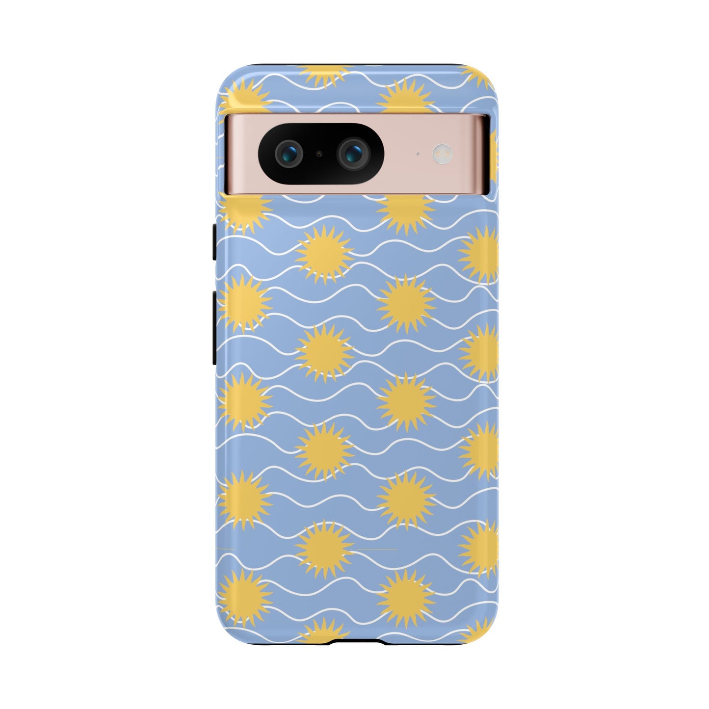 Sunny Waves Blue Google Pixel Case