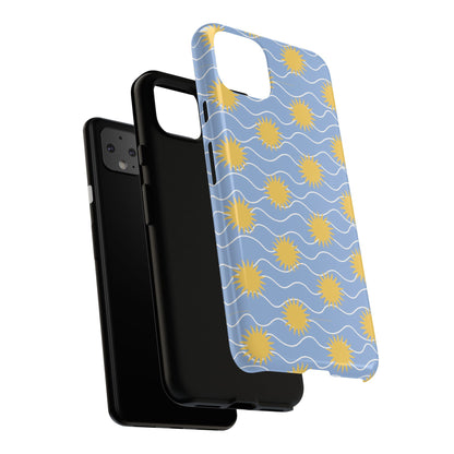 Sunny Waves Blue Google Pixel Case