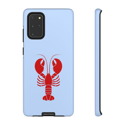 Red Lobster on Sky Blue Samsung Case