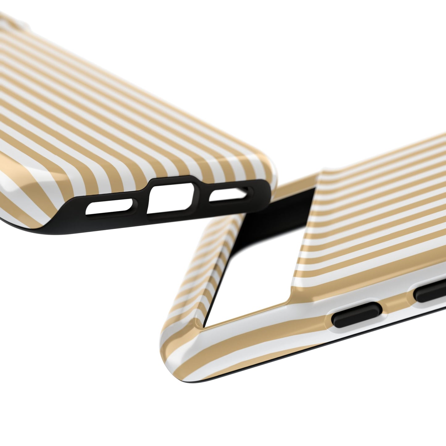 Yellow & White Stripe Google Pixel Case