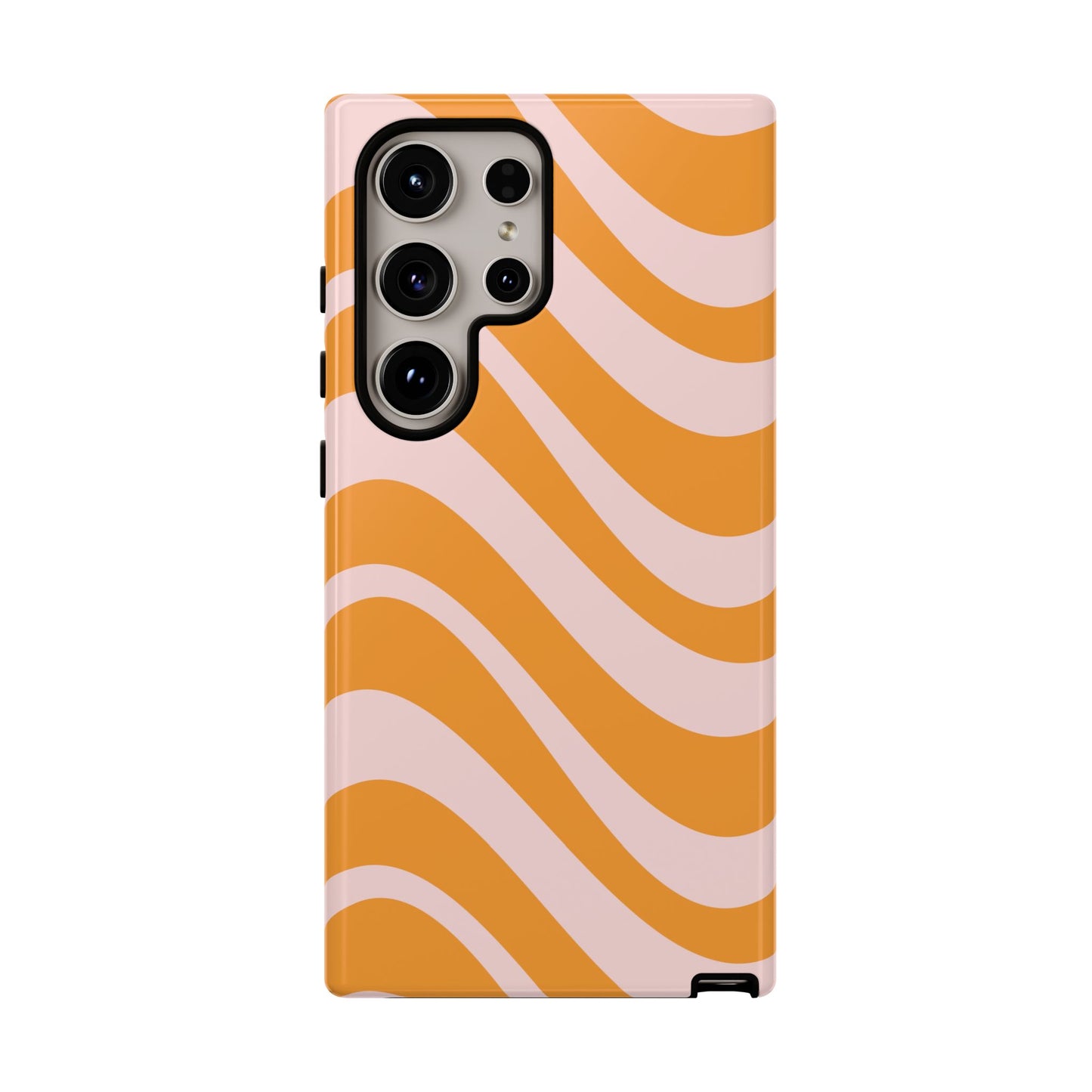 Retro Wavy Stripe Samsung Case
