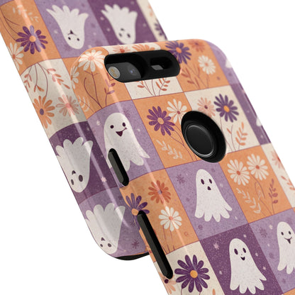 Ghost Floral Checkerboard Google Pixel Case