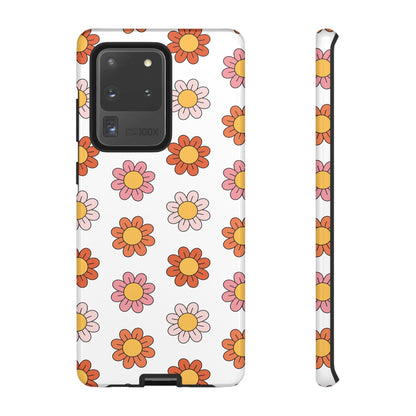 Retro Daisy Samsung Case