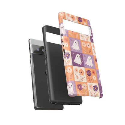 Ghost Floral Checkerboard Google Pixel Case
