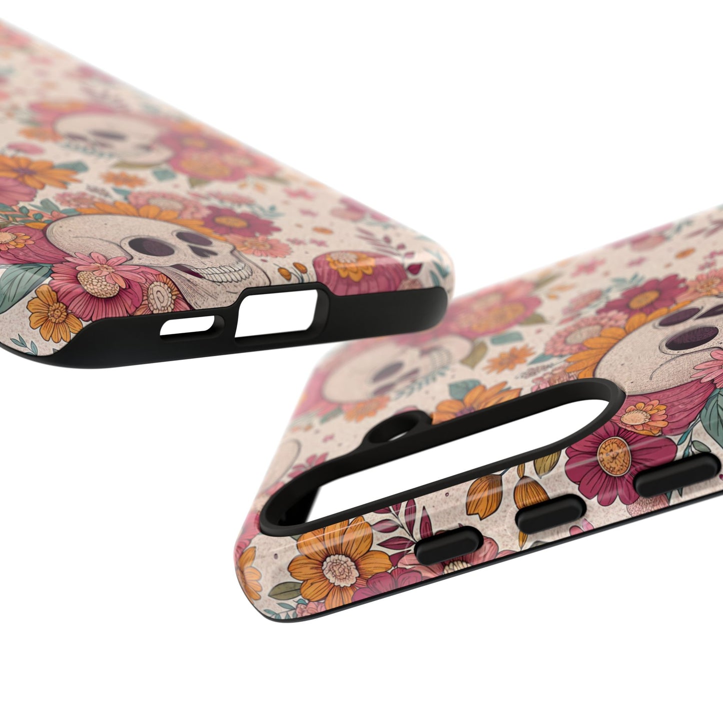 Floral Skull Samsung Case