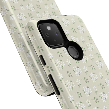 Beige Daisy Bloom Google Pixel Case