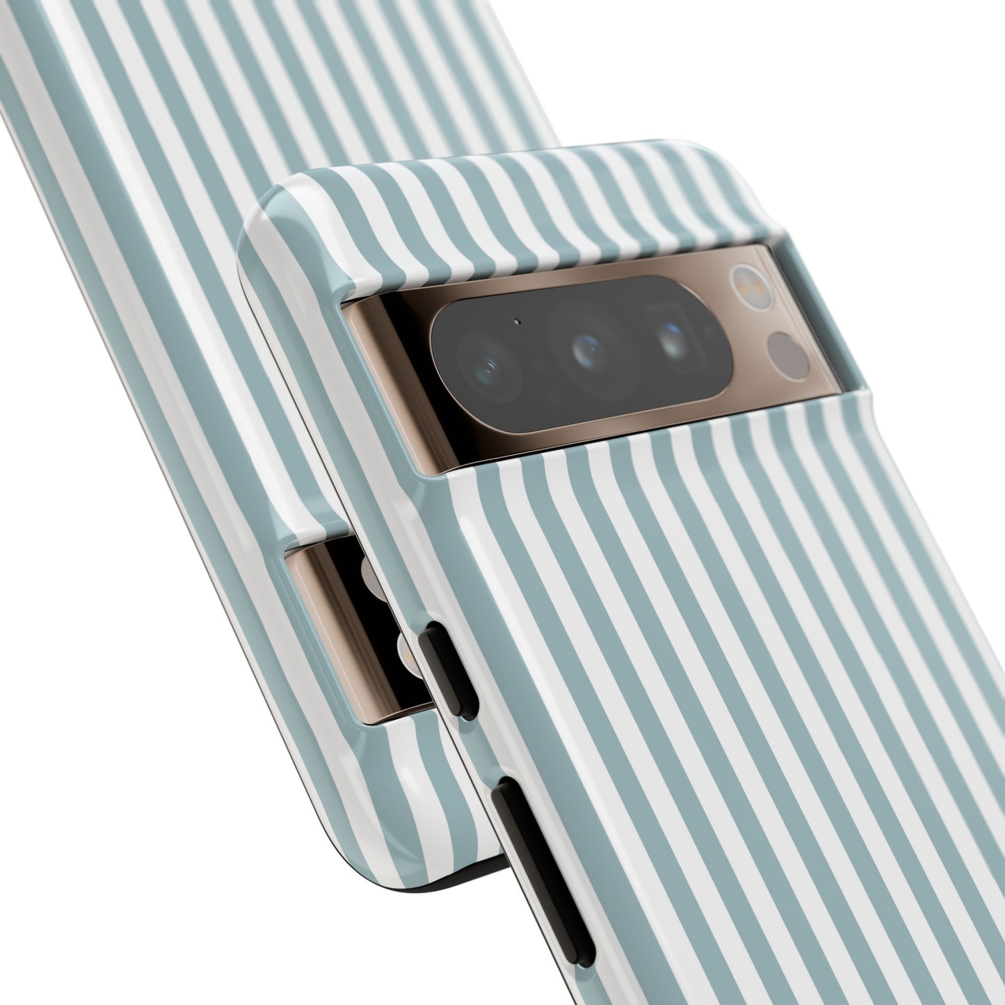 Blue & White Stripe Google Pixel Case
