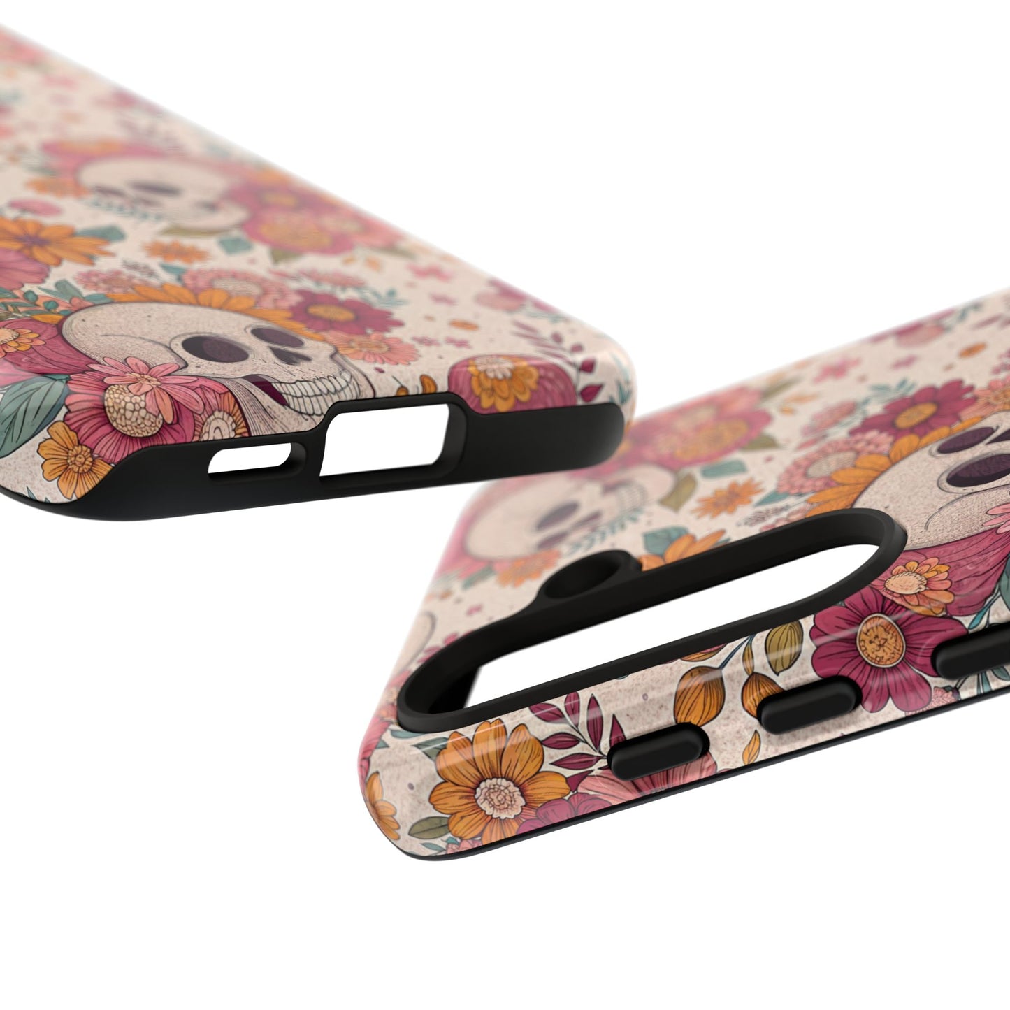 Floral Skull Samsung Case