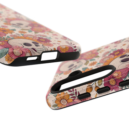 Floral Skull Samsung Case