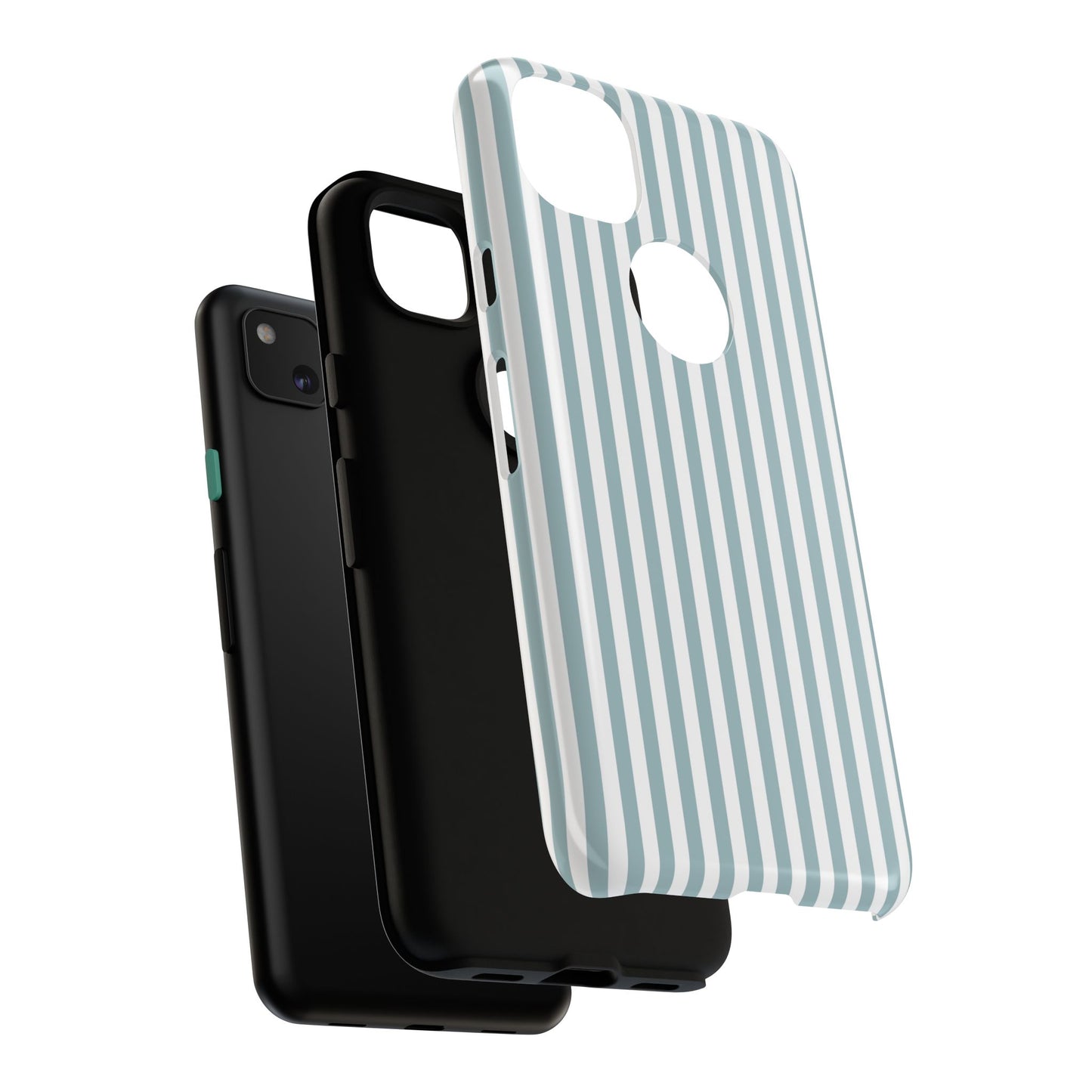 Blue & White Stripe Google Pixel Case