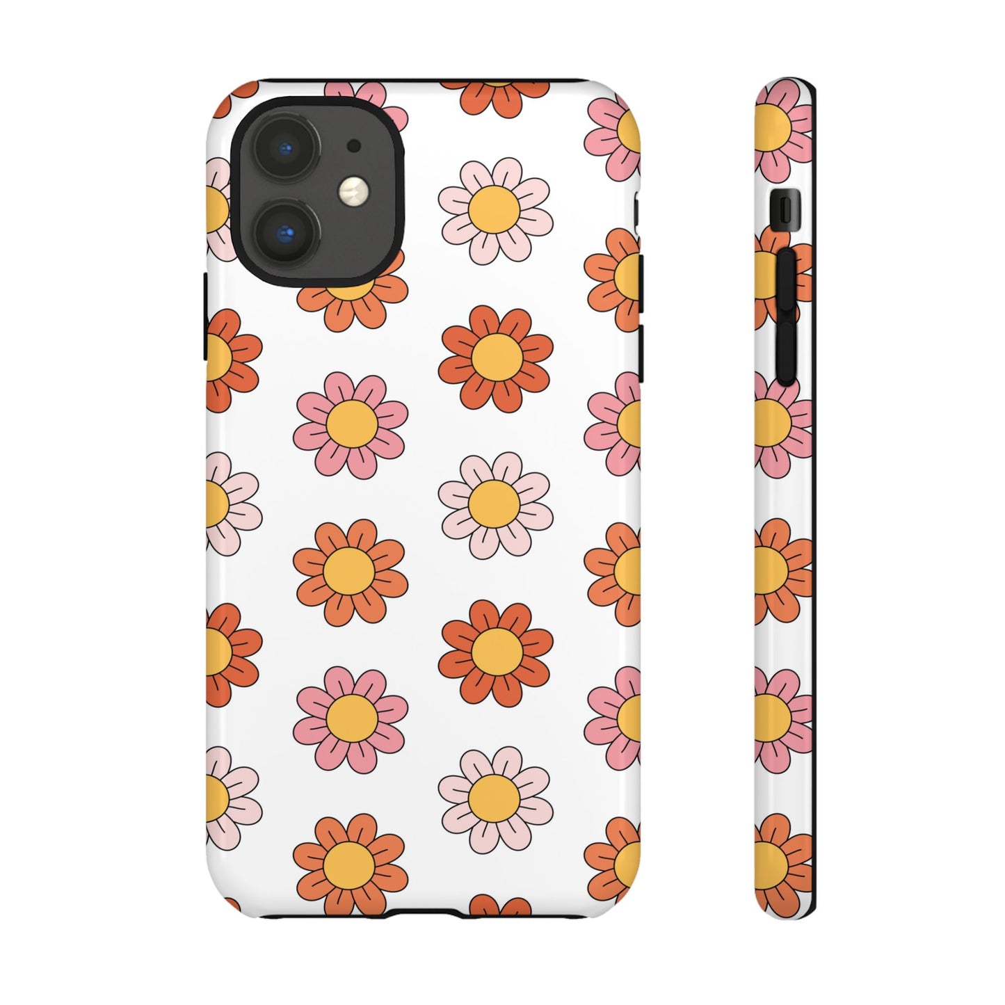 Retro Daisy iPhone Case