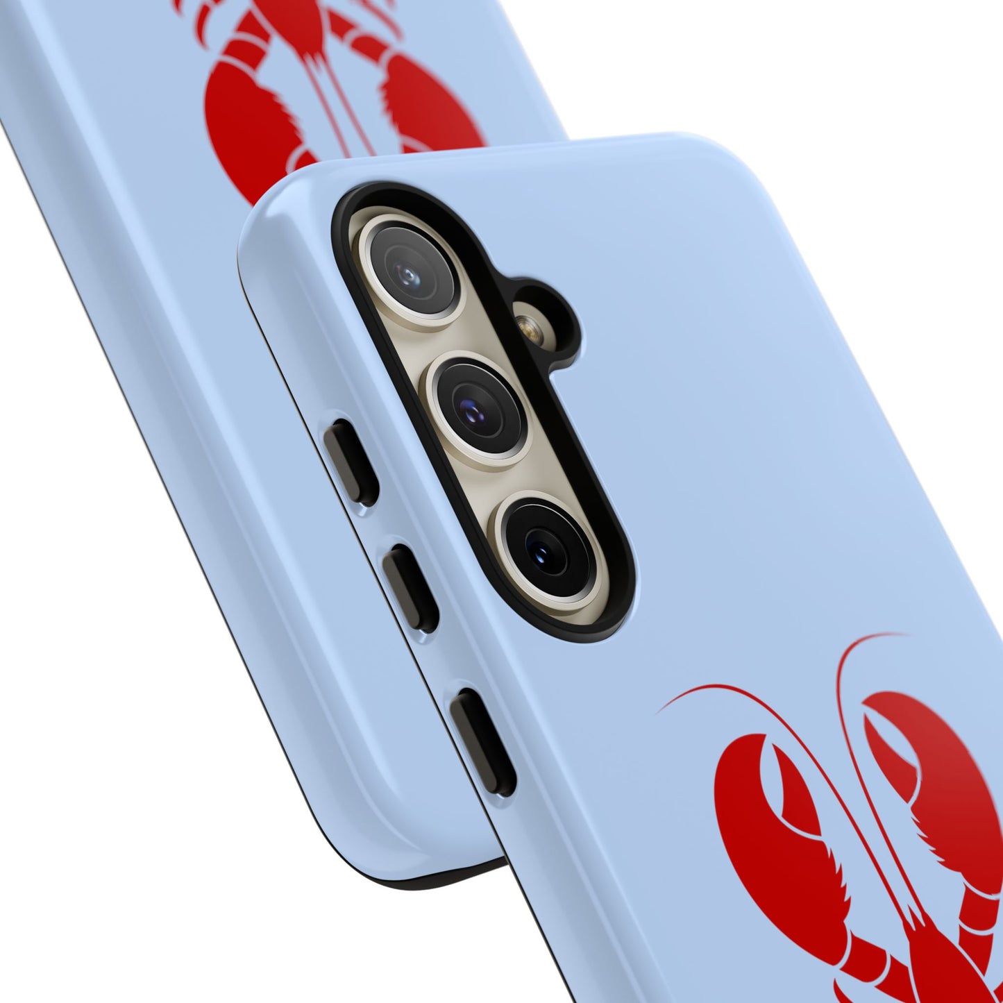 Red Lobster on Sky Blue Samsung Case