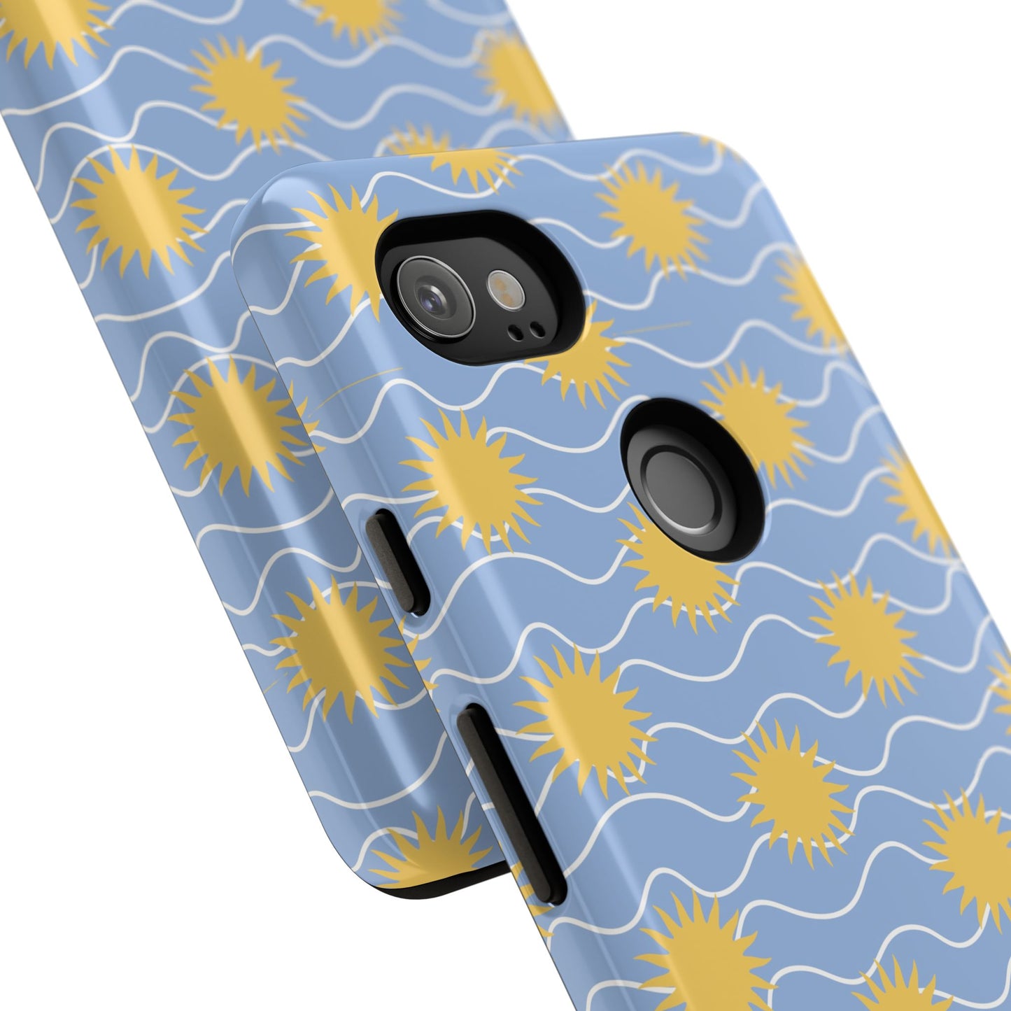 Sunny Waves Blue Google Pixel Case