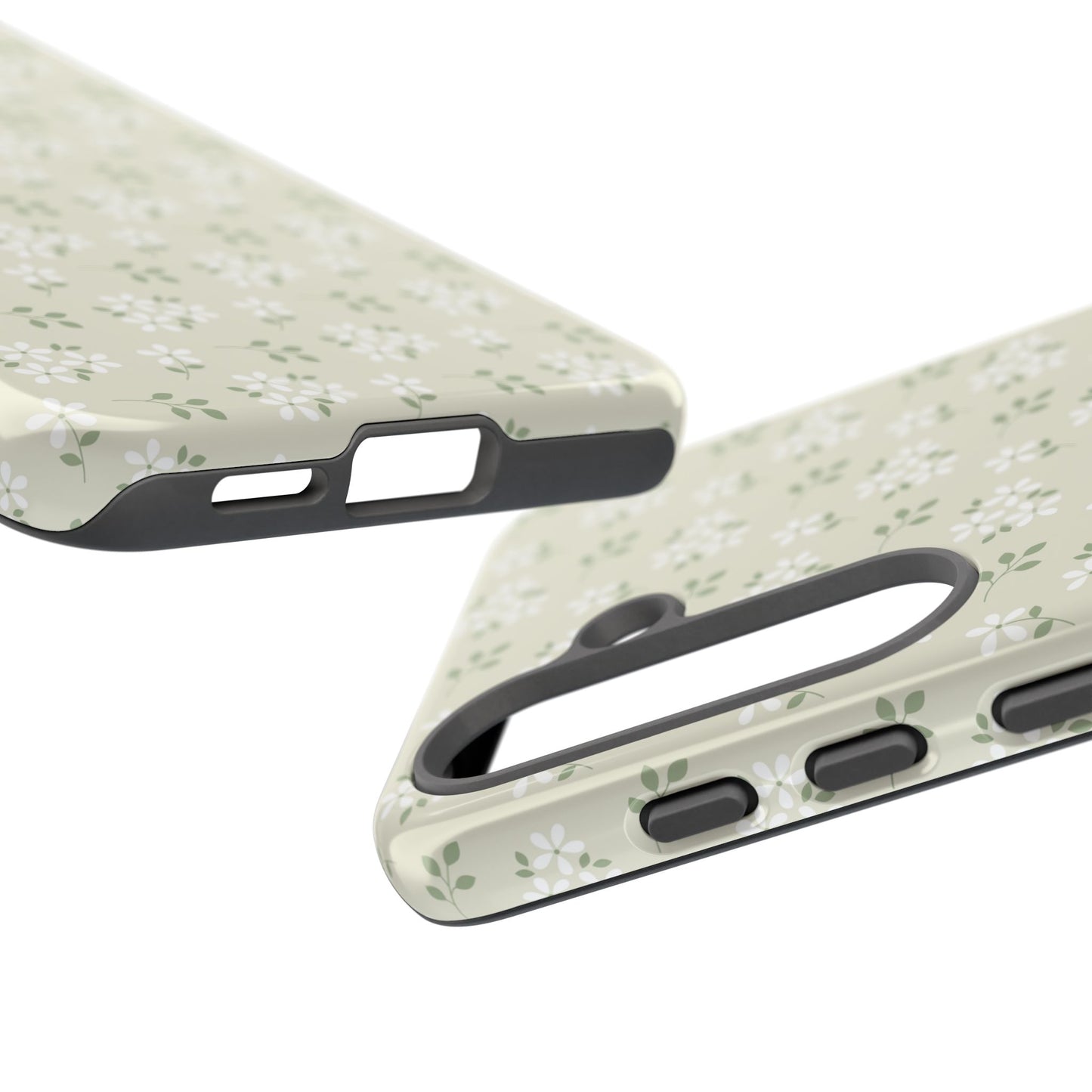 Beige Daisy Bloom Samsung Case