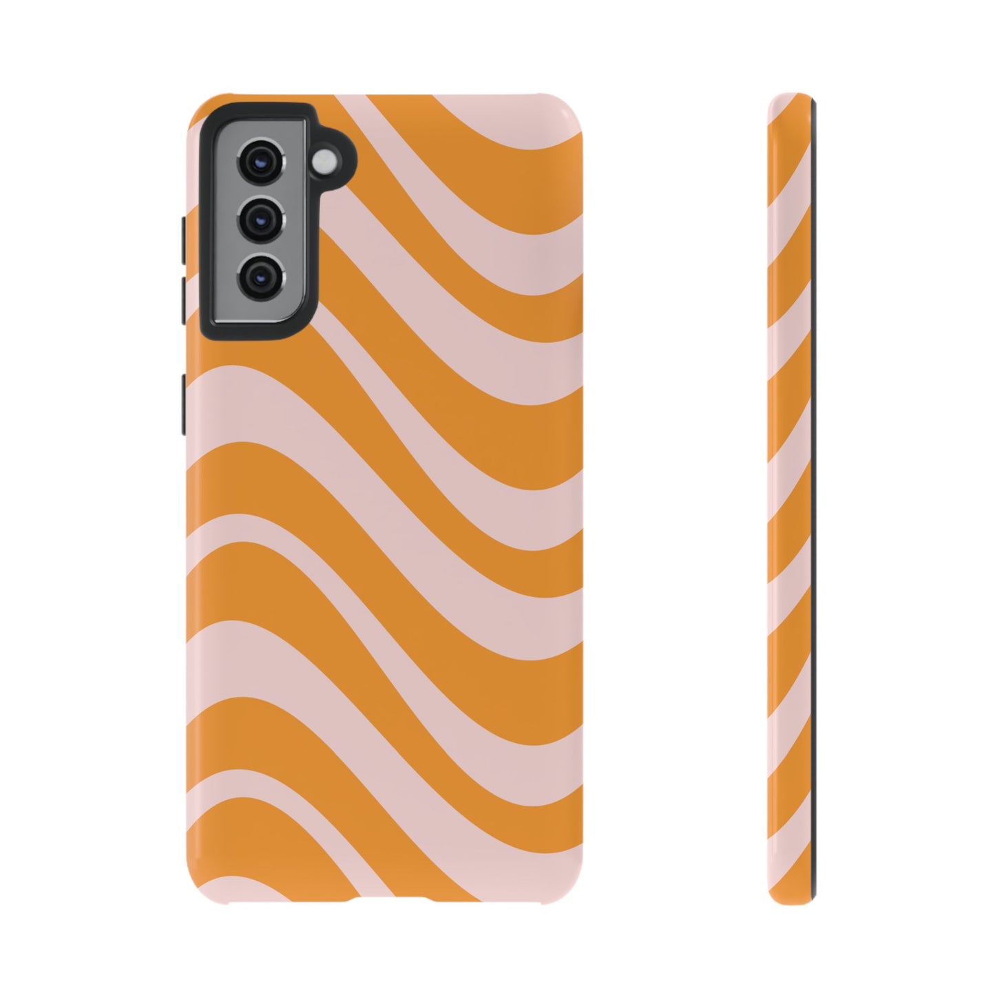 Retro Wavy Stripe Samsung Case