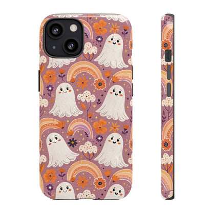 Pastel Halloween Ghost iPhone Case