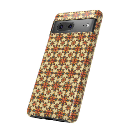 Retro Mandala Floral Google Pixel Case