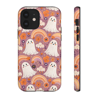 Pastel Halloween Ghost iPhone Case