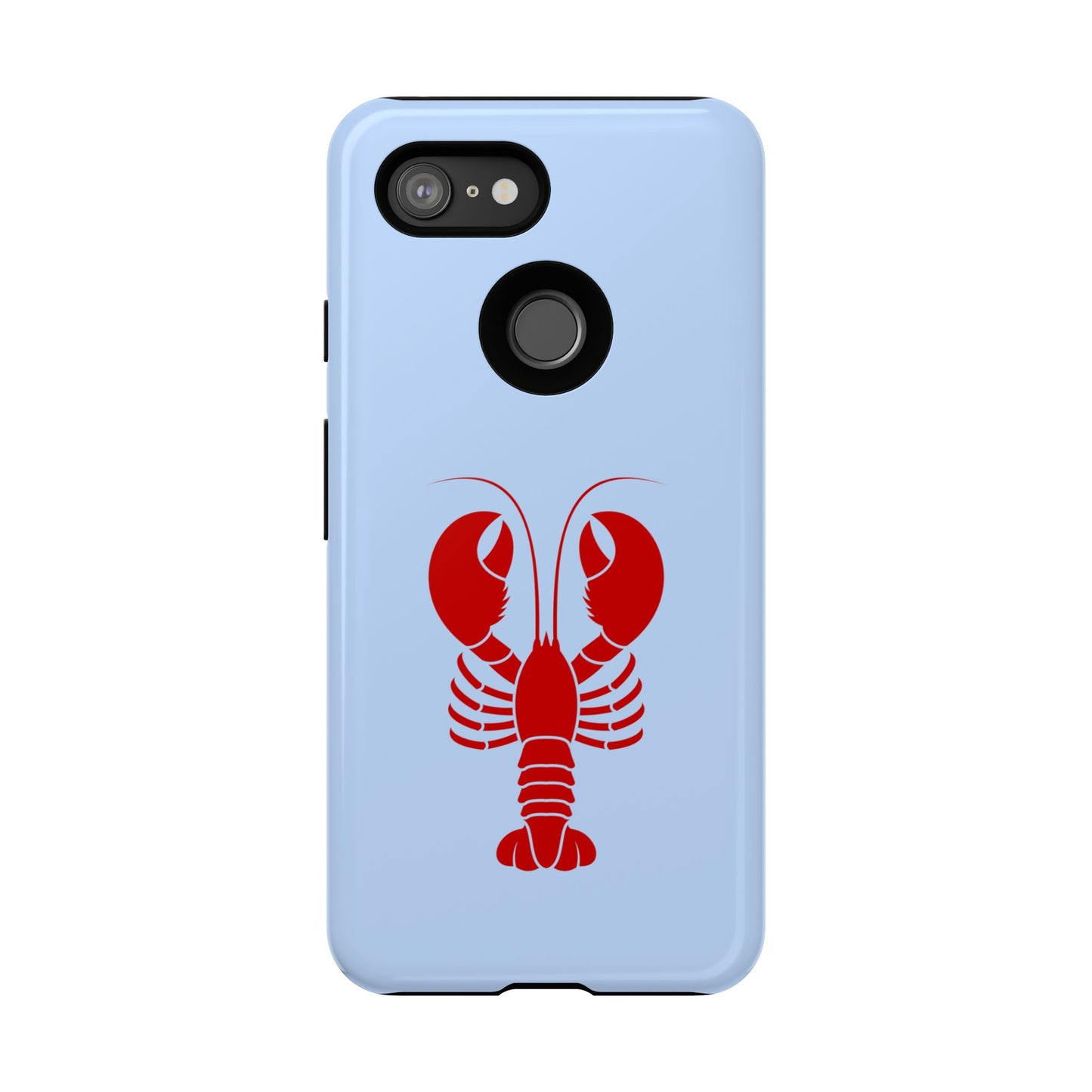 Red Lobster on Sky Blue Google Pixel Case
