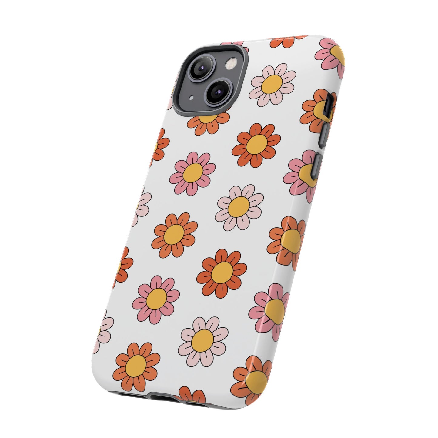 Retro Daisy iPhone Case