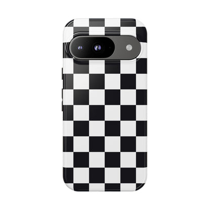Black & White Checkerboard Google Pixel Case