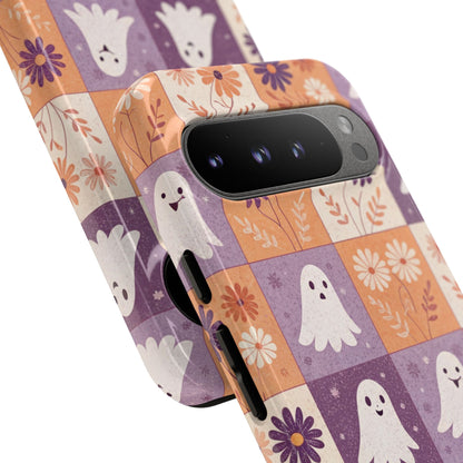 Ghost Floral Checkerboard Google Pixel Case