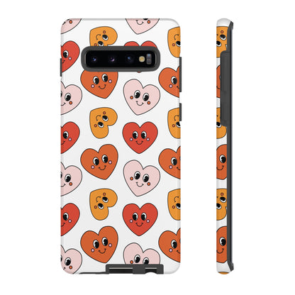 Smiley Heart Faces Samsung Case
