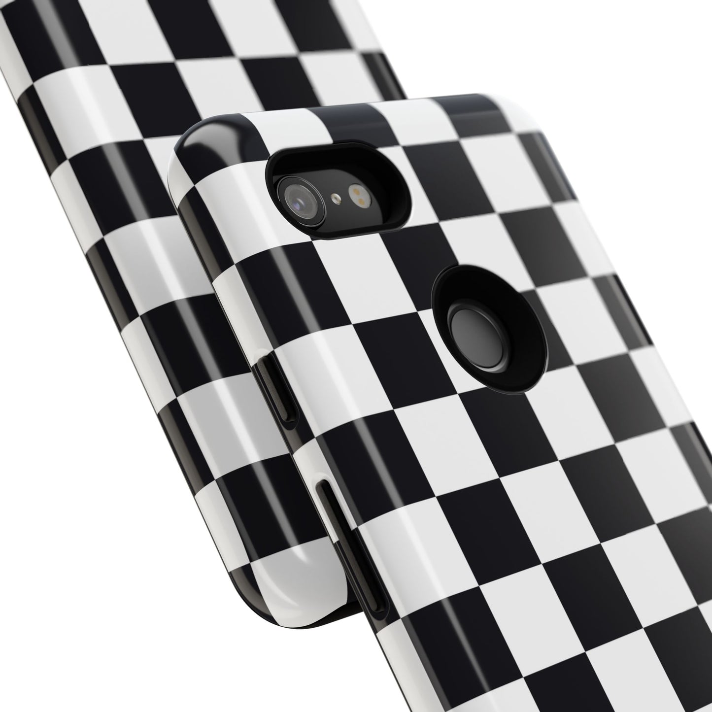 Black & White Checkerboard Google Pixel Case