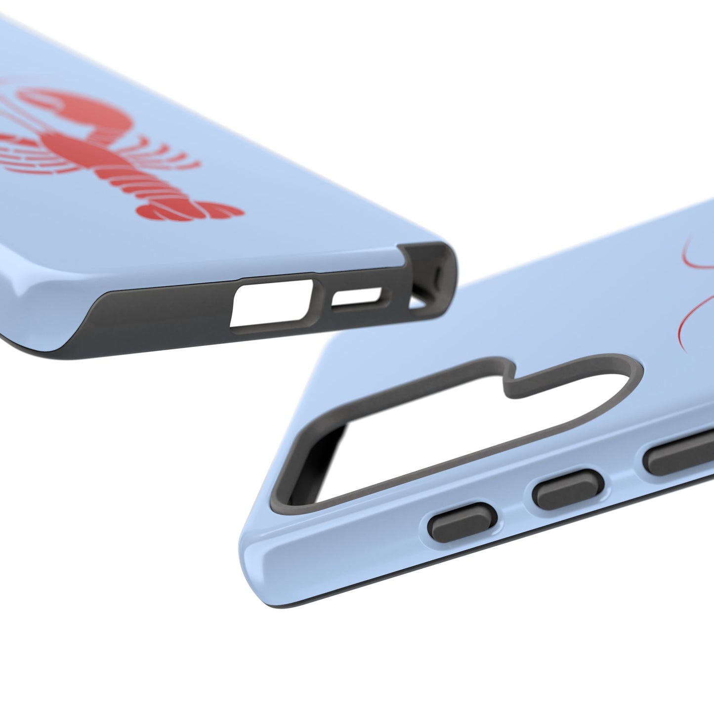 Red Lobster on Sky Blue Samsung Case