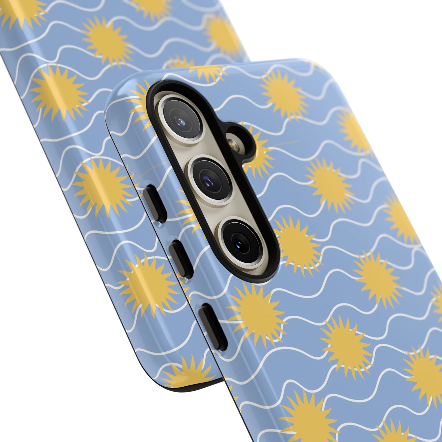 Sunny Waves Blue Samsung Case