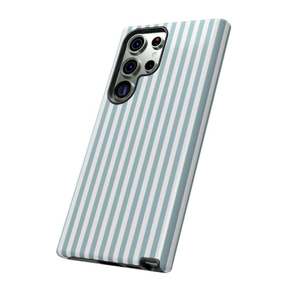 Blue & White Stripe Samsung Case