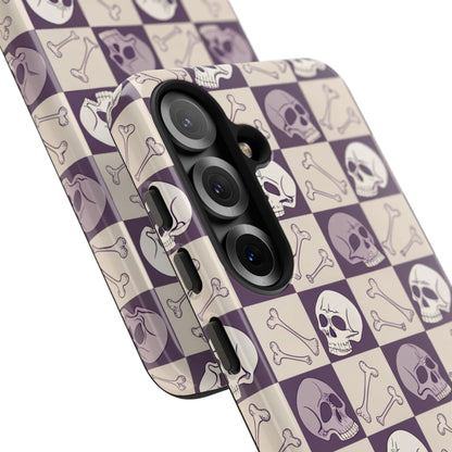 Skull & Bones Checkered Samsung Case