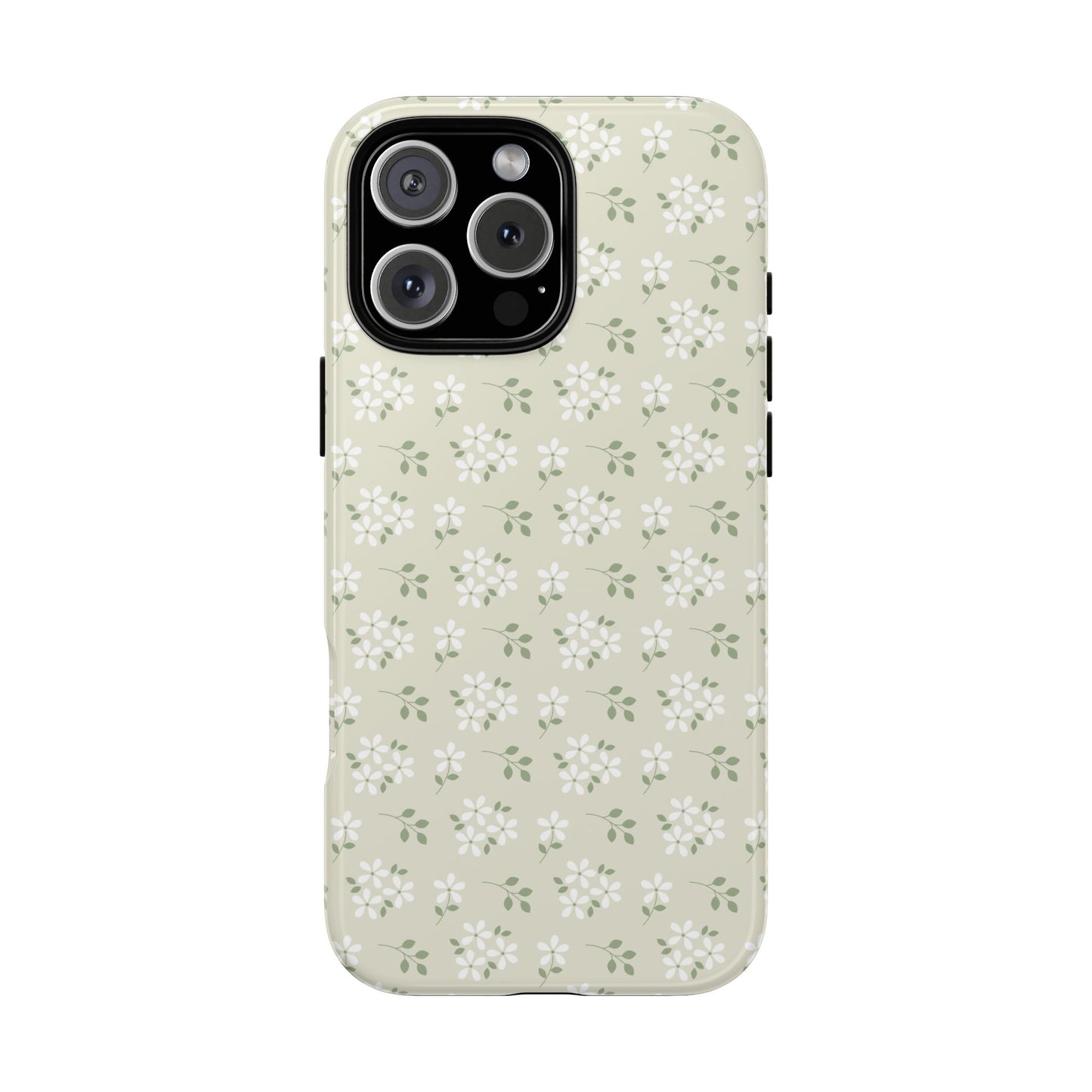 Beige Daisy Bloom iPhone Case