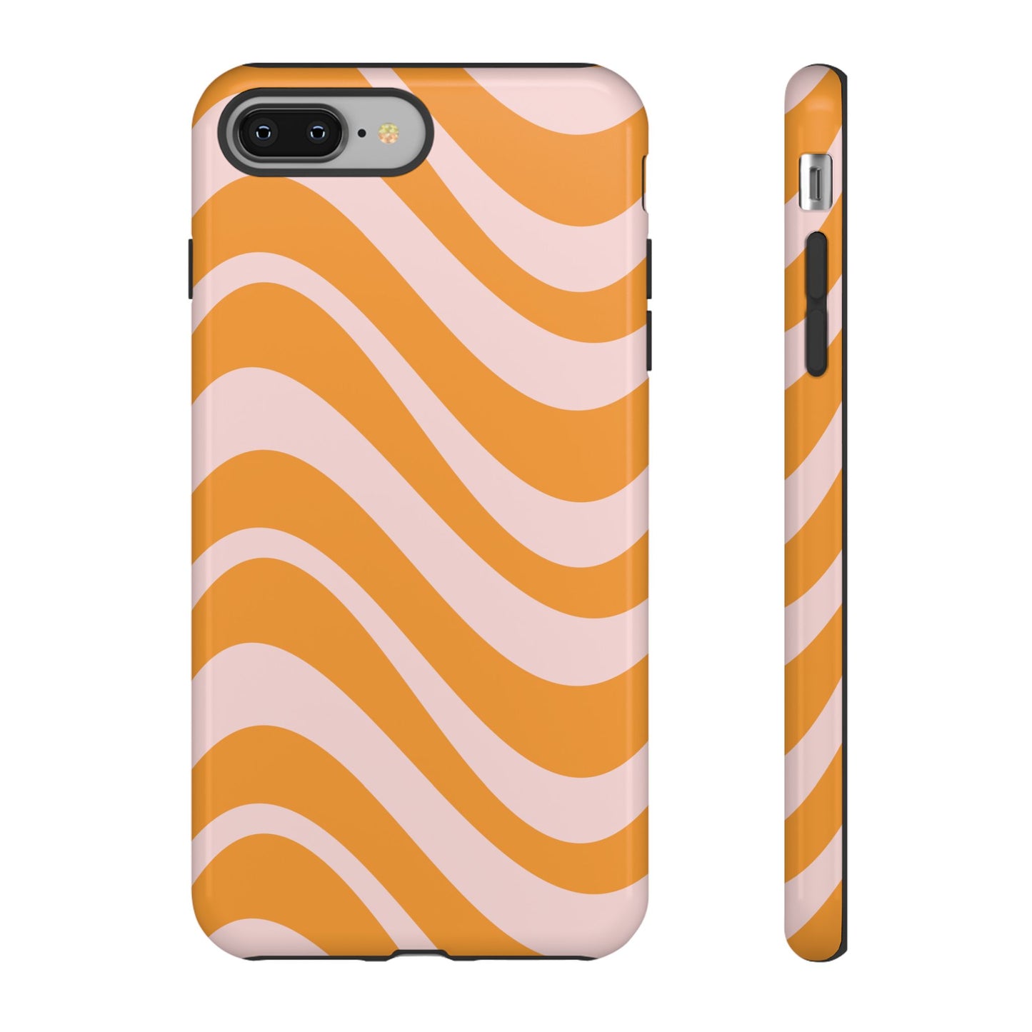 Retro Wavy Stripe iPhone Case