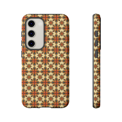 Retro Mandala Floral Samsung Galaxy Case
