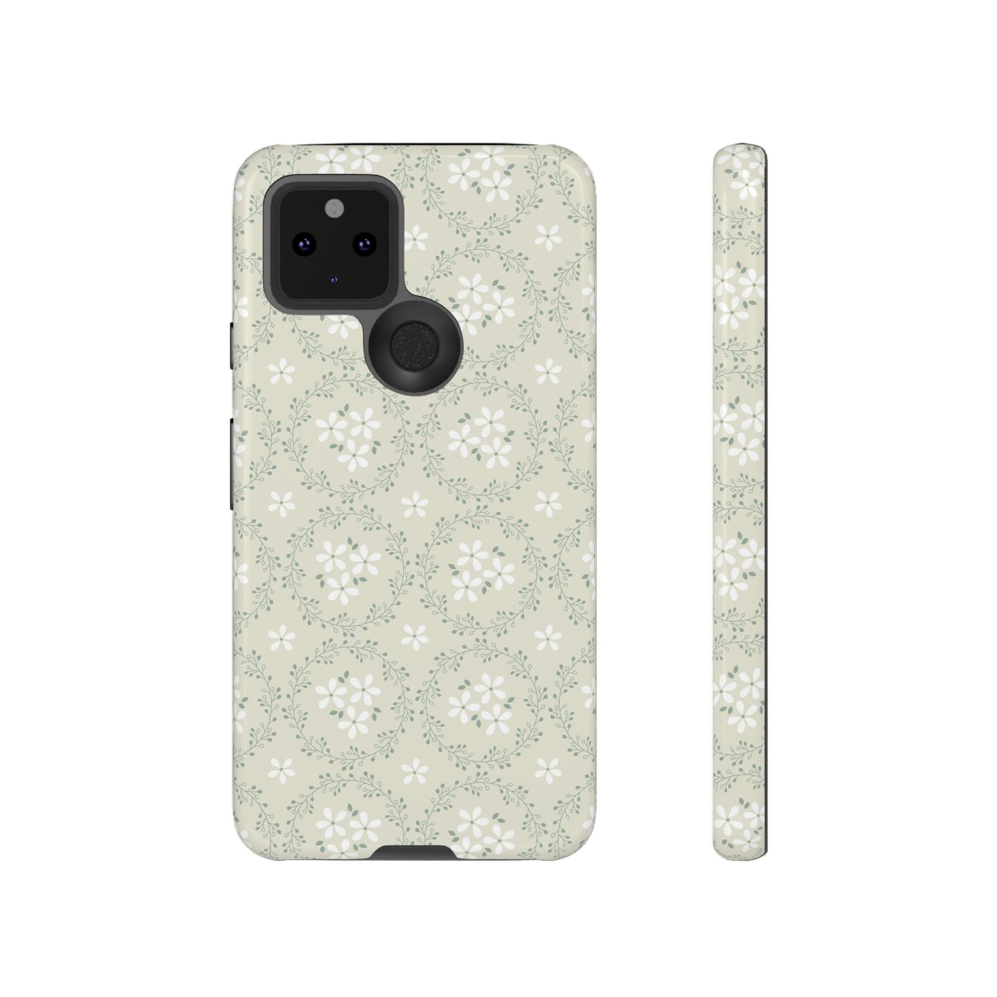 Vintage Daisy Wreath Google Pixel Case