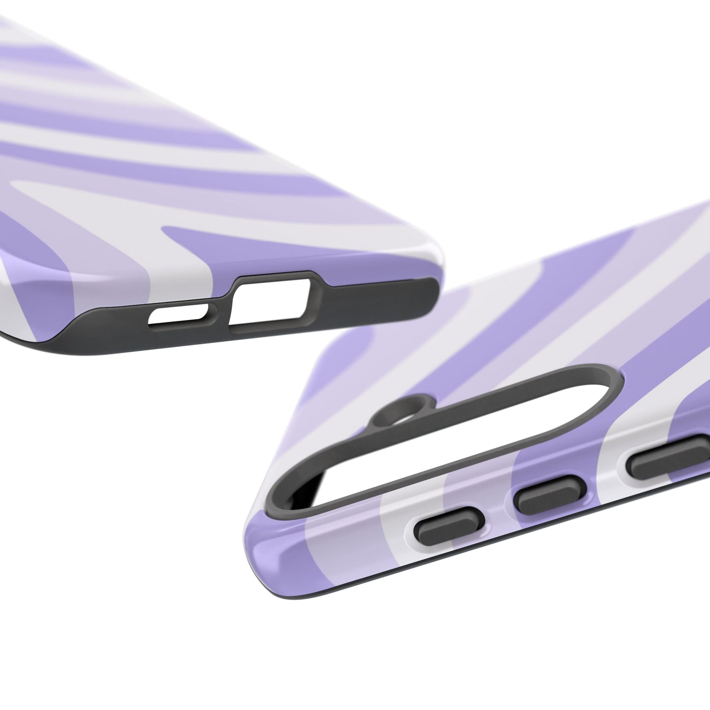 Lavender Wave Abstract Samsung Case
