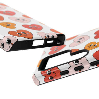 Smiley Heart Faces Samsung Case