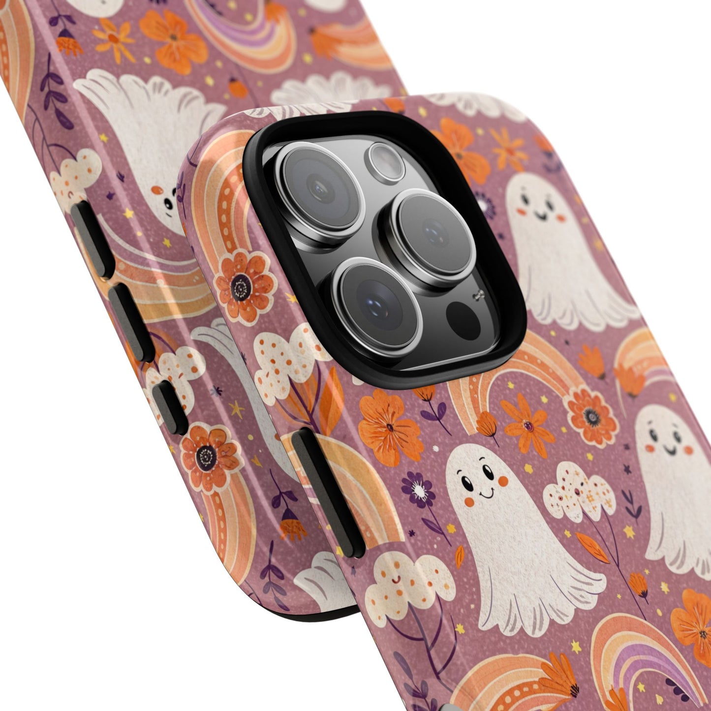Pastel Halloween Ghost iPhone Case